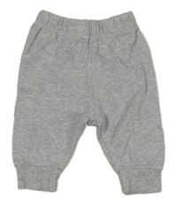 Sivé melírované tepláky