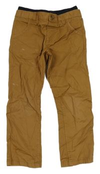 Hnedé chino plátenné nohavice Mothercare