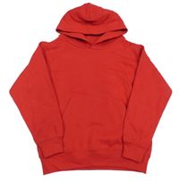 Červená mikina s kapucňou Russell