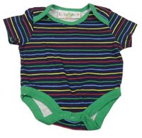 Tmavomodro-bílé pruhované body Lily&Jack