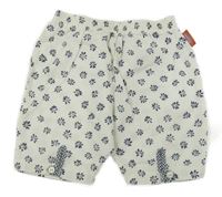 Smotanové kvetované kraťasy C&A