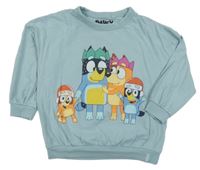 Modrá pyžamová lehká mikina s Bluey Next