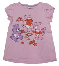 Růžové tričko s Care Bears
