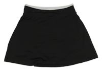 Čierna športová sukňa s všitými kraťasy H&M