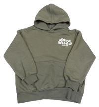 Tmavosivá mikina s nápisom a kapucňou Jack Wills