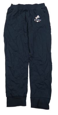 Tmavomodré tepláky s koníkem