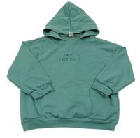Zelená mikina s kapucňou