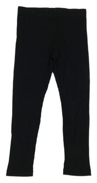 Čierne rebrované legíny PRIMARK