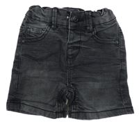 Antracitové rifľové kraťasy