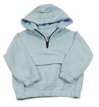 Svetlomodrá mikina s kapucňou M&S