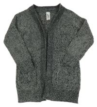 Sivý žinylkový svetrový cardigan C&A