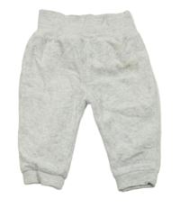 Svetlosivé zamatové tepláky C&A