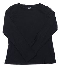 Čierne tričko H&M