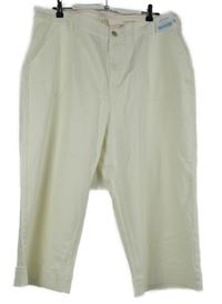 Nové - Dámské smetanové široké crop rifle Joules 