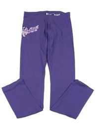 Fialové legíny s My Little Pony