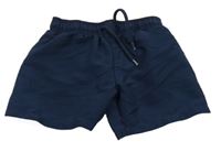 Tmavomodré plážové kraťasy H&M