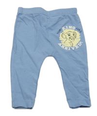 Modré legíny so Simbou Disney