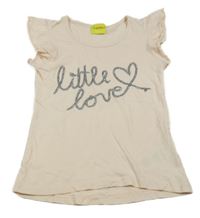 Svetloružové tričko s nápisom Impidimpi