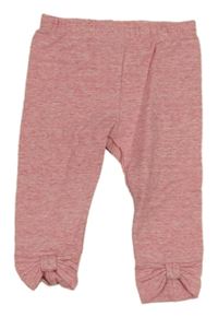 Růžové melírované tepláky Topomini