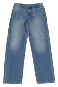 Nové - Modré straight rifle Kiabi