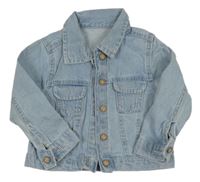 Světlemodrá riflová lehká bunda George