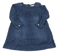 Tmavošedé riflové šaty Next