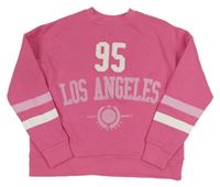 Nové - Růžová mikina s číslem Dunnes