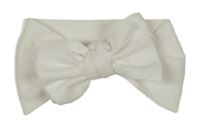 Biela čelenka s mašlou