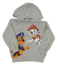 Sivá mikina s kapucí - Tlapková Patrola Nickelodeon
