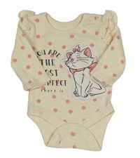 Smotanové body s Marií a volánikmi zn. Primark
