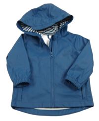 Modrá nepromokavá bunda s kapucňou John Lewis