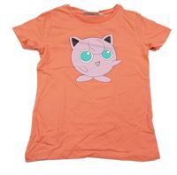 Korálové tričko s pokémonem 