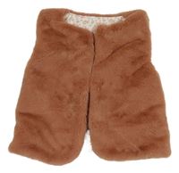 Staroružová kožušinová zateplená vesta Dunnes