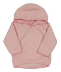 Svetloružová fleecová mikina s kapucňou Matalan