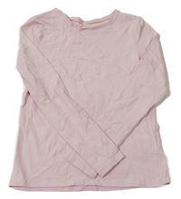 Svetloružové tričko H&M