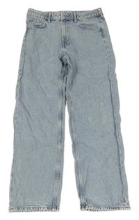 Světlemodré loose fit rifle H&M