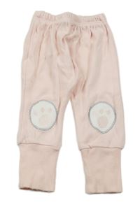 Světlerůžové turecké tepláky s tlapkami