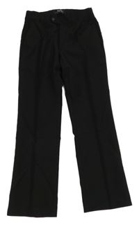 Čierne slávnostné nohavice s pukmi bpc