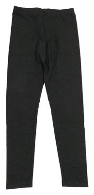 Tmavošedé melírované legíny POCOPIANO