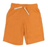 Oranžové bavlnené kraťasy C&A