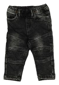 Černé teplákové rifle Cool Club