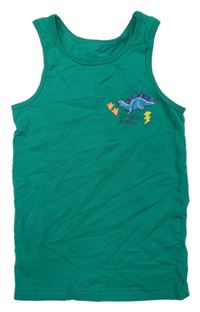 Zelené tielko s dinosaurom C&A