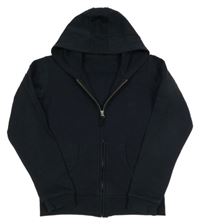 Čierna prepínaci mikina s kapucňou M&S