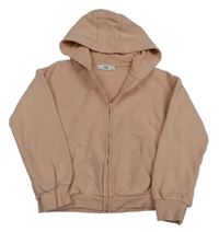 Svetloružová prepínaci oversize mikina s kapucňou C&A