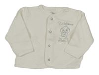 Bílé propínací triko se slonem Disney