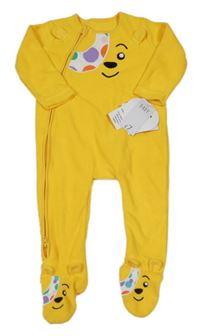 Nové - žlutý fleecový overal - Pudsey George