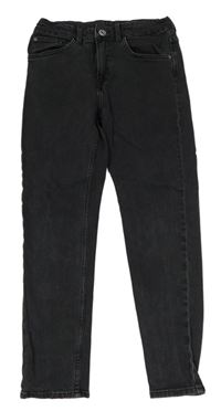 Tmavošedé skinny rifle H&M