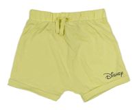 Žluté baggy kraťasy Disney