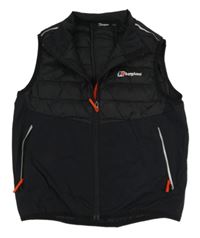 Černá šusťáková thermo vesta Berghaus