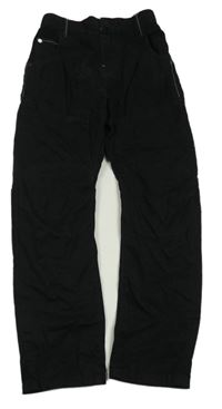 Čierne plátenné nohavice zn. Next